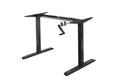 Black Height Adjustable Crank Desk Frame H54132