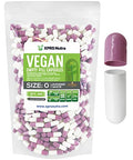 Size 0 Empty Vegan Capsules 500 Count O88685