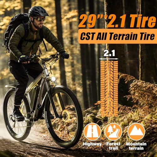 29” Electric Bike with 48V 17.5AH Battery V677871