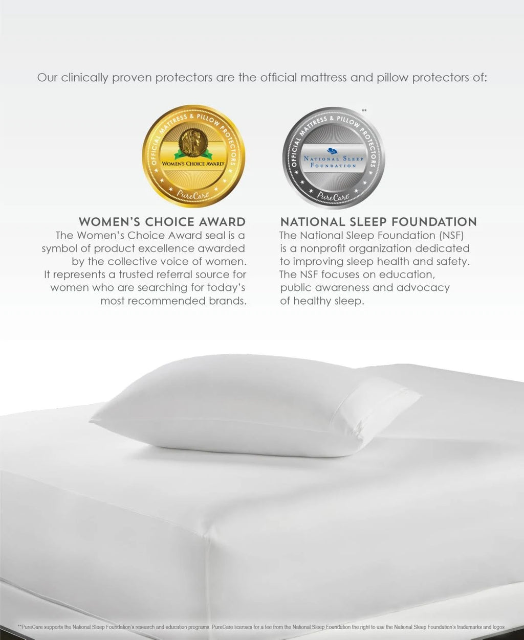 White Mattress Protector N412866