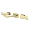 Wall Mount Bathroom Faucet in Polished Gold Q577