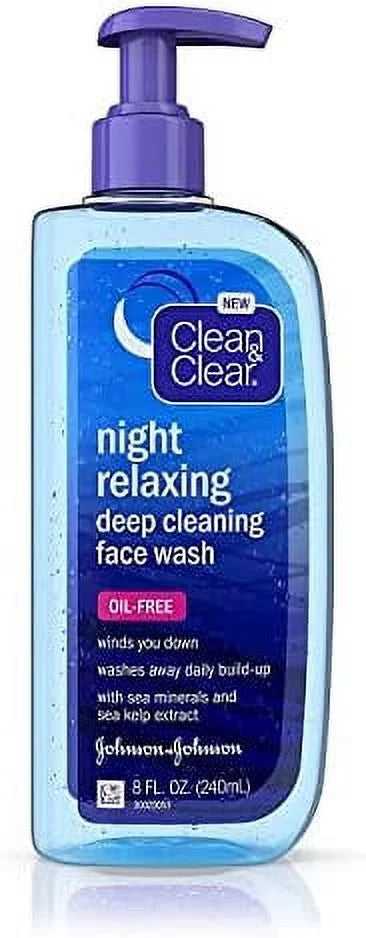 Oil Free Deep Cleaning Face Wash 8 Oz (Pack Of 2) D935