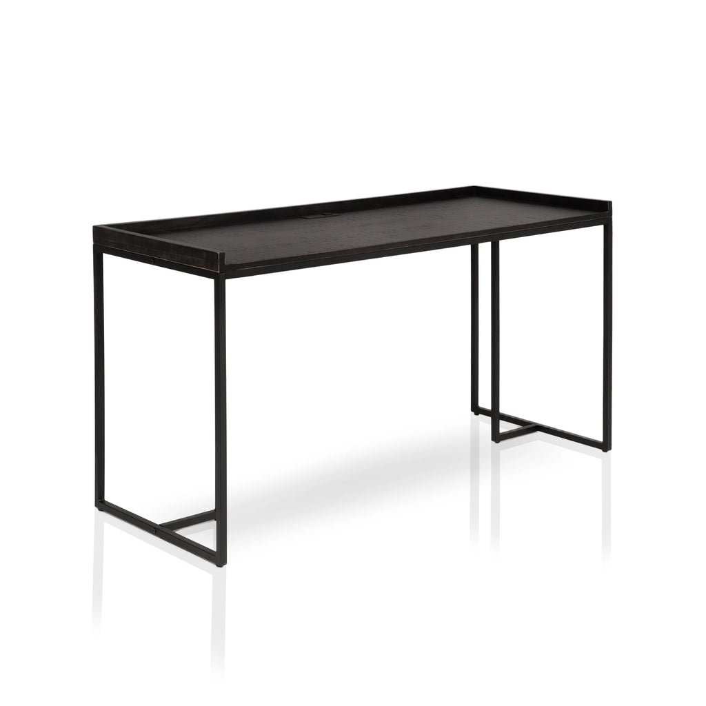 59-inch Metal Computer Desk with USBs A3877