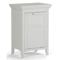 Cabinet Laundry Hamper Pure White O662473