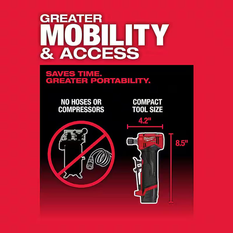 12V Lithium-Ion Brushless Cordless High Speed 3/8 in. Ratchet with 3 in. Cutoff Saw & 1/4 in. Die Grinder T662294