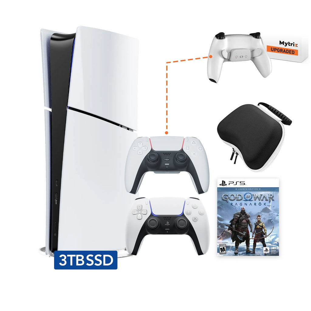 PS5 Slim Digital 3TB SSD Console Bundle with Controller C79646