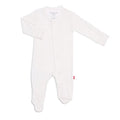 Soft Modal Baby Footie Pajamas with Magnetic Fastener B308