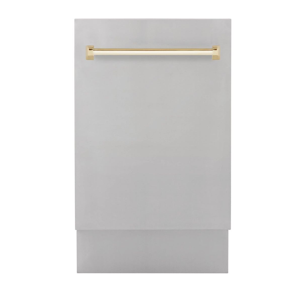 18 in. Stainless Steel Dishwasher with Gold Handle R2166