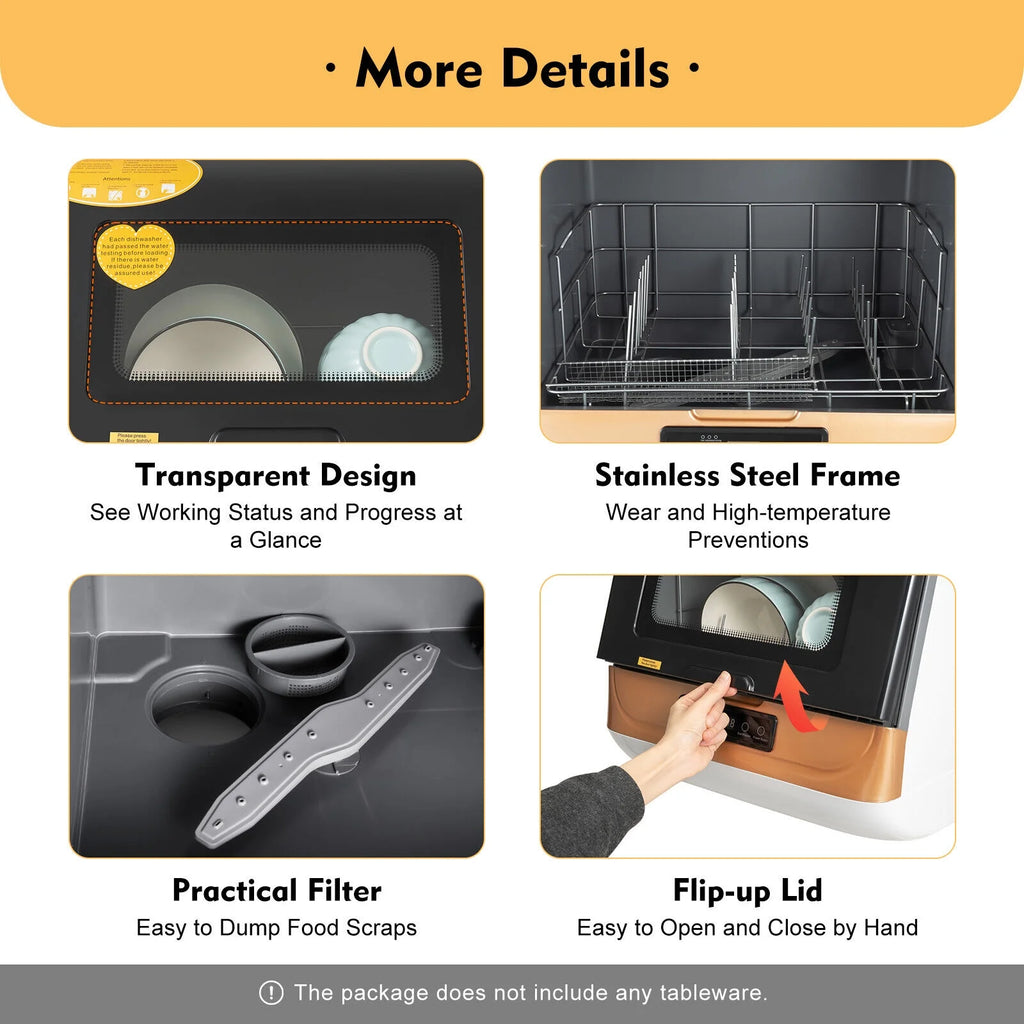Portable Countertop Dishwasher W384749