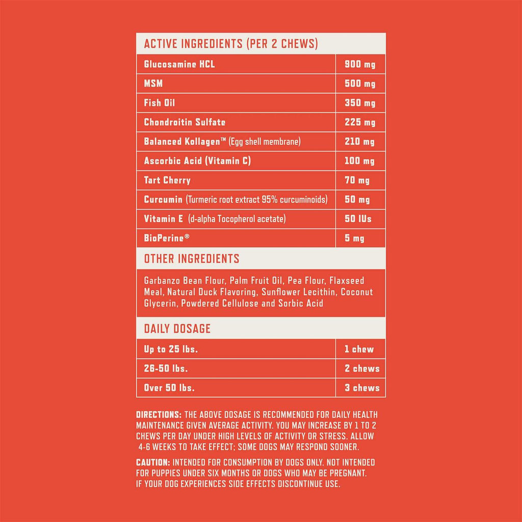 Hip & Joint Supplement for Dogs H4281