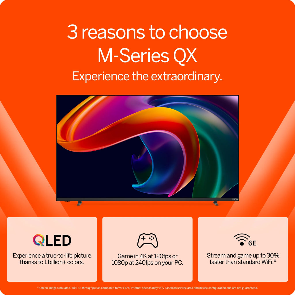 50" 4K QLED HDR 120Hz Smart TV U351513