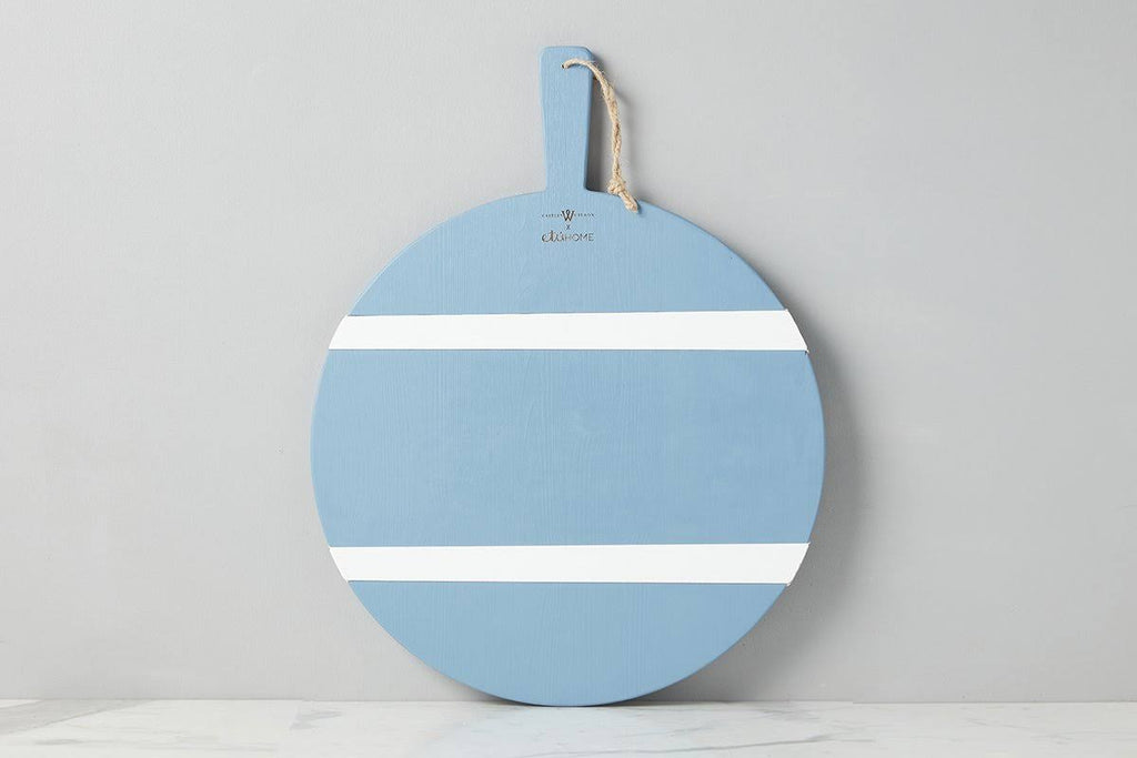 French Blue Round Charcuterie Board E402