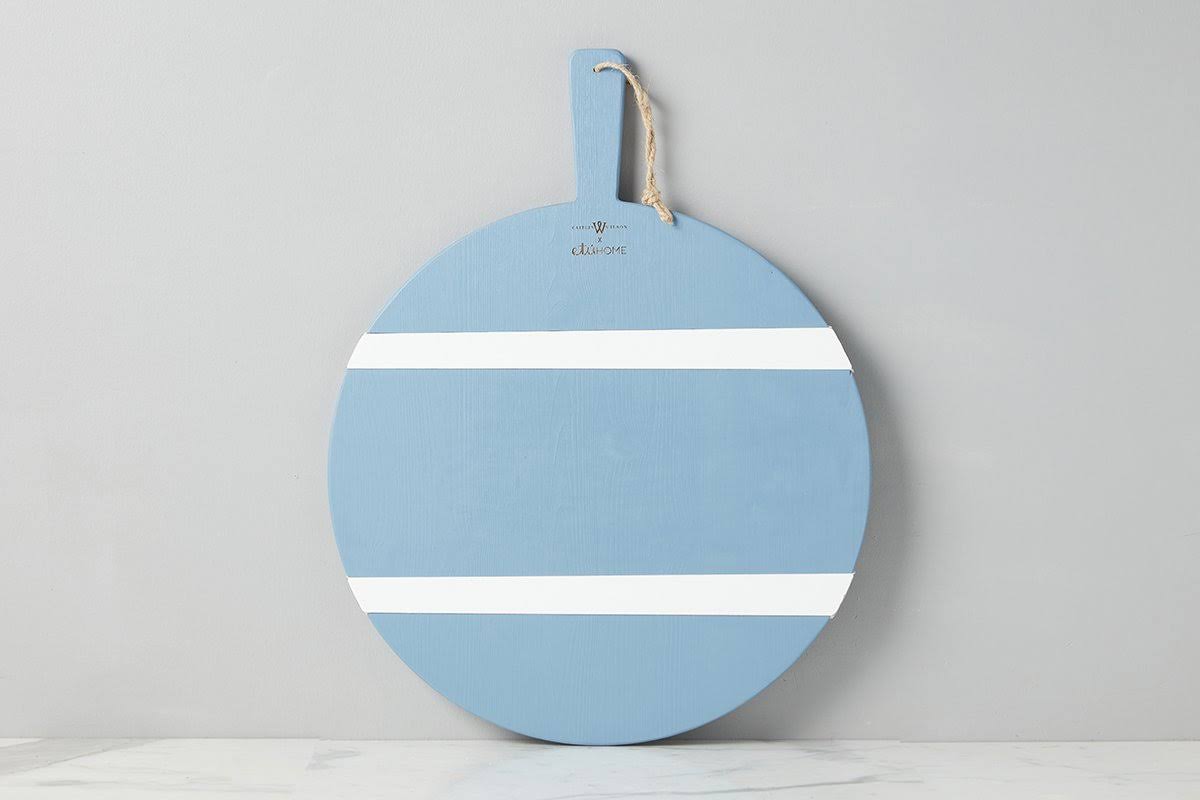 French Blue Round Charcuterie Board E402