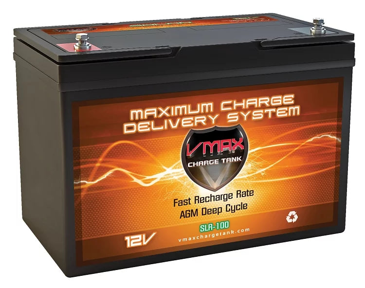 12 Volt 100AH AGM Deep Cycle Group 27 Battery D961273