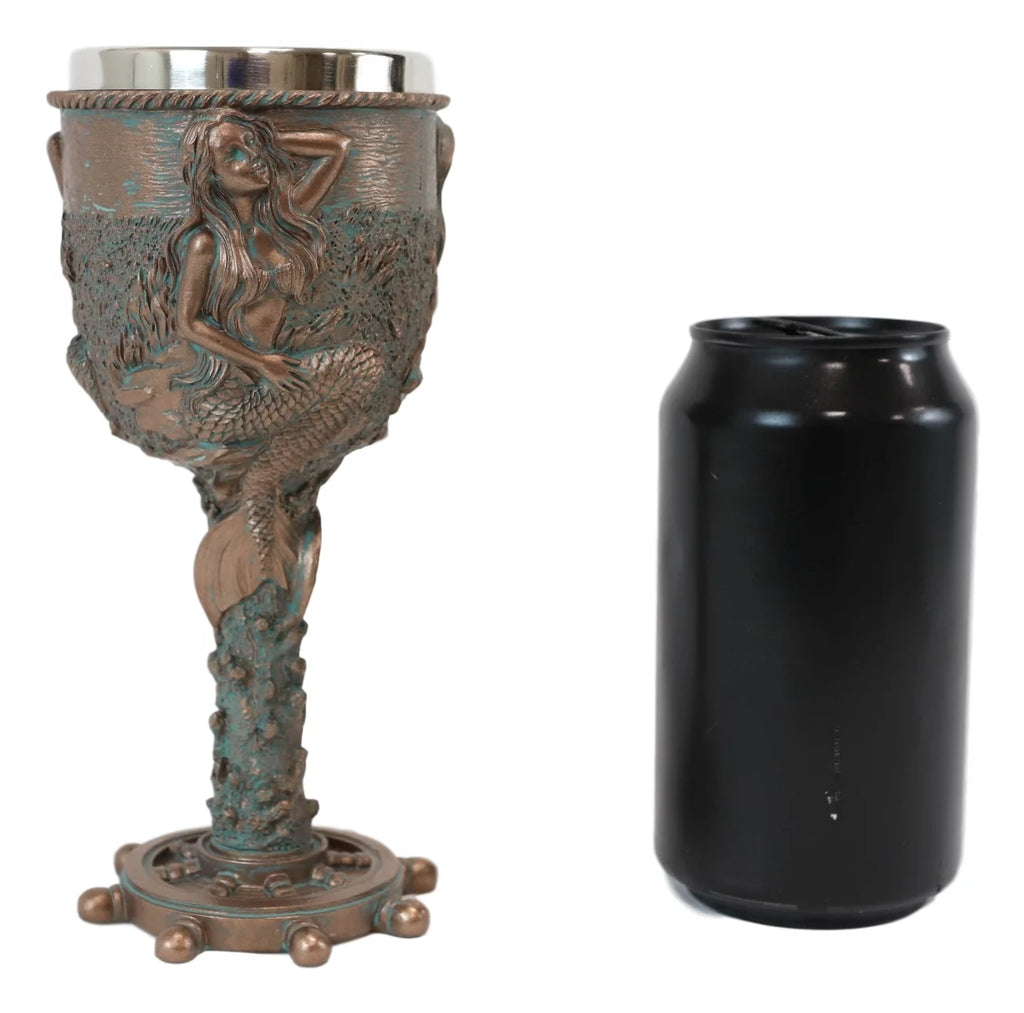 Mermaid Goblet 7.5" 5oz A154457