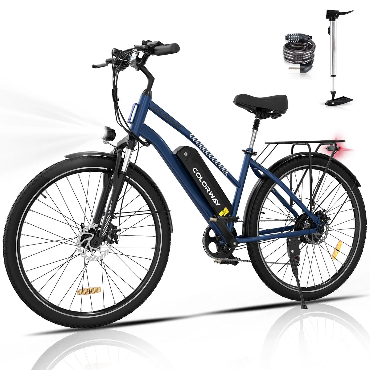 500W Electric Bike 36V 12Ah 7 Speeds F652