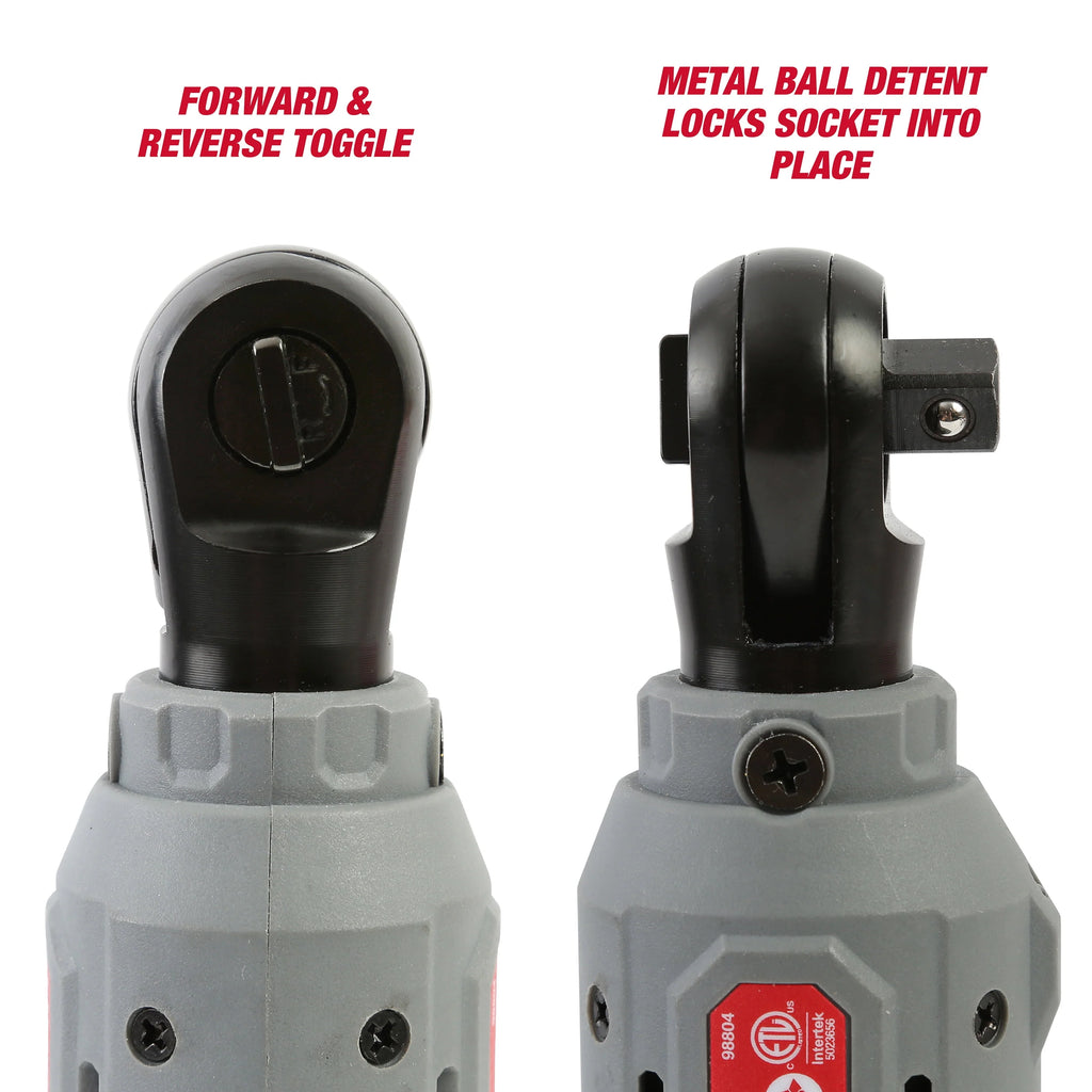 12V Max Lithium-Ion Cordless 3/8-Inch Ratchet with Battery and Charger P2197