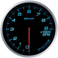 Blue 60mm 9000 RPM Tachometer Gauge V896
