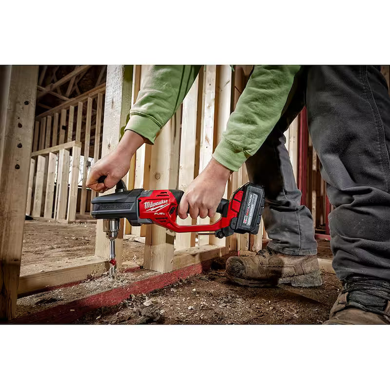 18-Volt Lithium-Ion Brushless Cordless 1/2 in. Right Angle Drill X676140