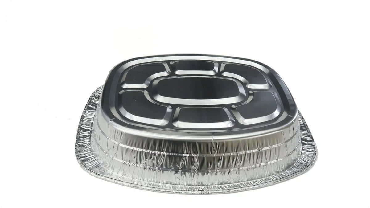 Extra Large Oval Aluminum Disposable Roaster 250 Qty F751