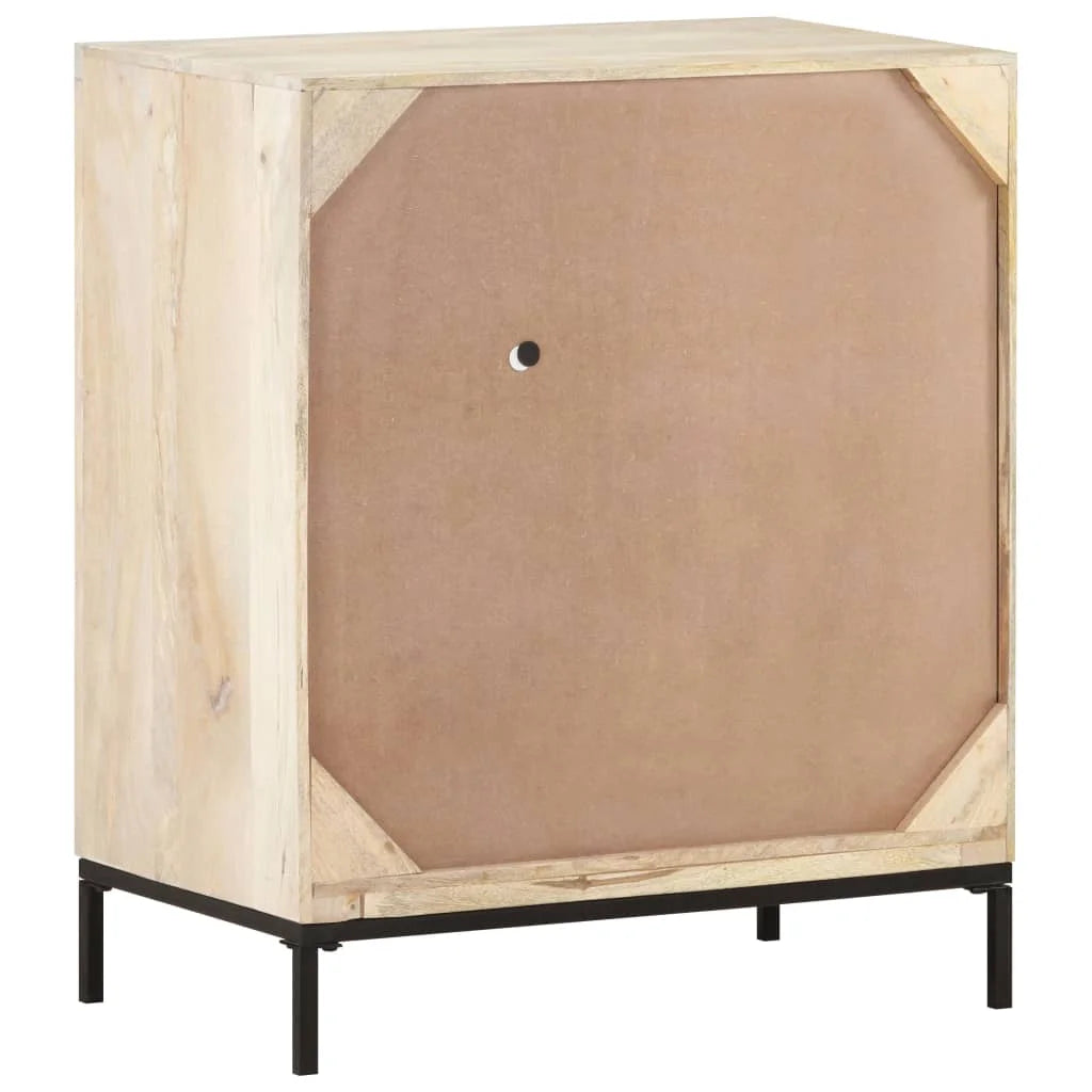 Solid Mango Wood and Natural Cane Sideboard U42820