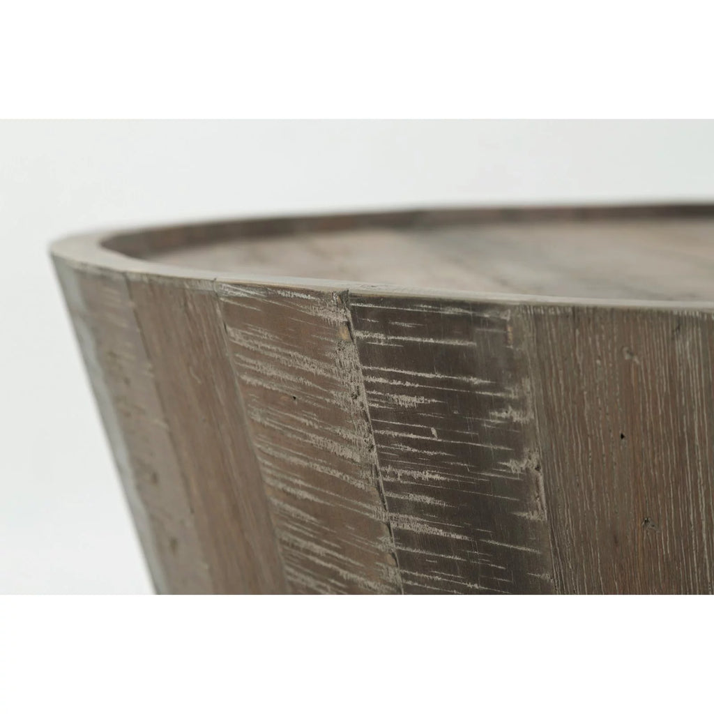 Modern Distressed Solid Acacia Coffee Table D151