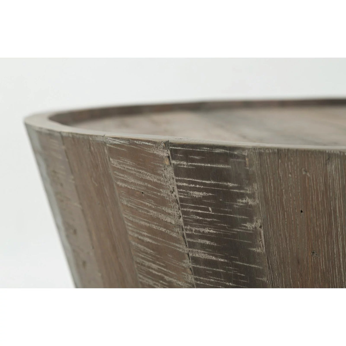 Modern Distressed Solid Acacia Coffee Table D151