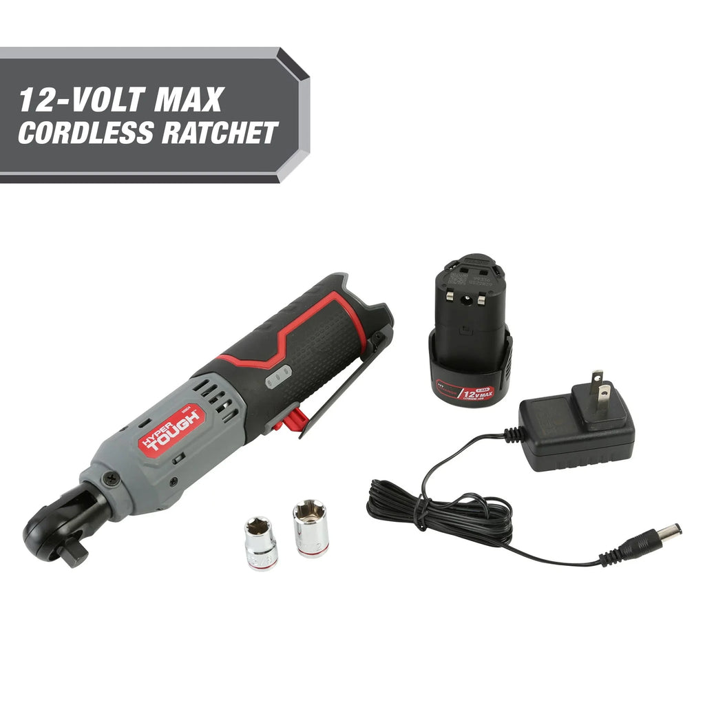 12V Max Lithium-Ion Cordless 3/8-Inch Ratchet with Battery and Charger P2197