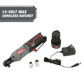 12V Max Lithium-Ion Cordless 3/8-Inch Ratchet with Battery and Charger P2197