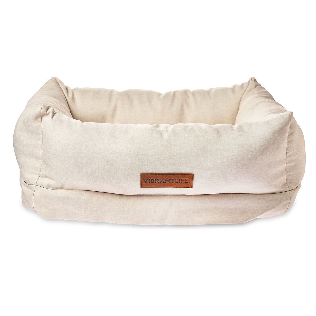 Beige Small Dog Bed Z33301