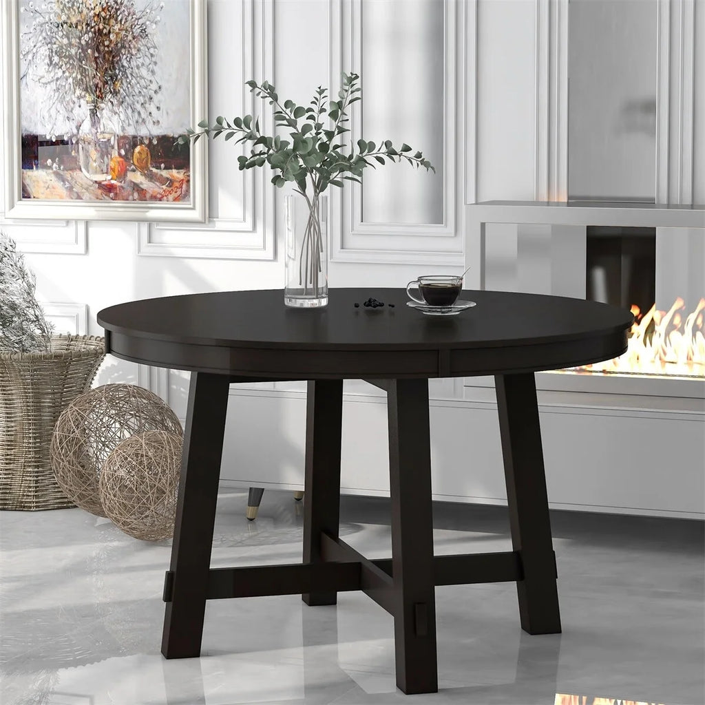 Round Extendable Dining Table X4739