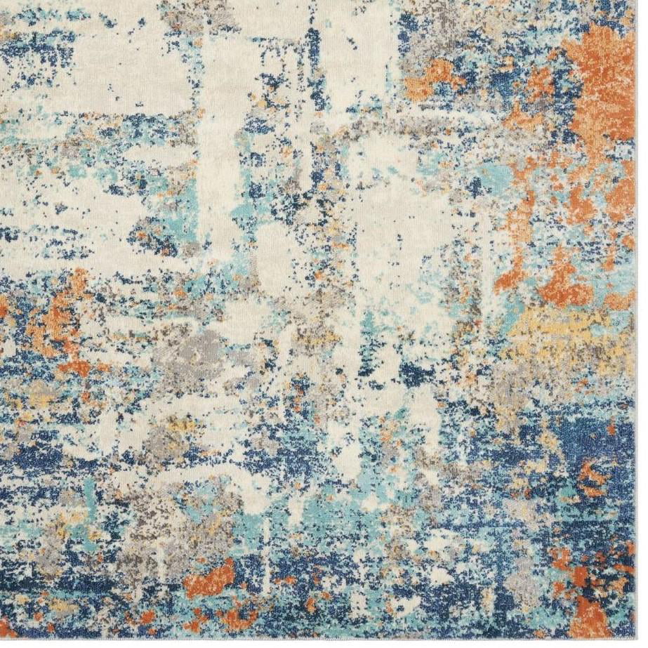 Multicolor 8x10 Area Rug W515223