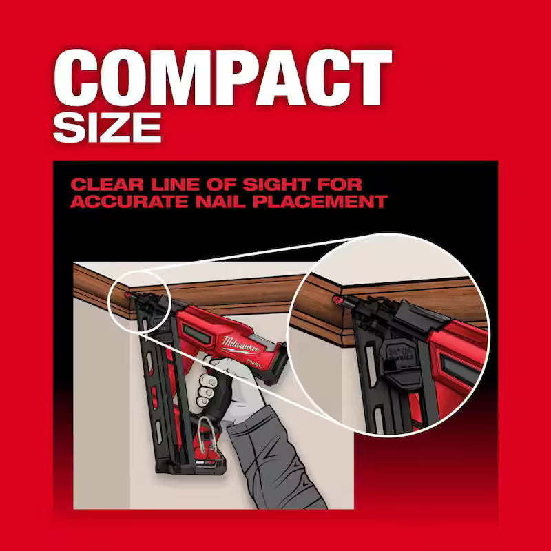 18-Volt Lithium-Ion Brushless Cordless 15-Gauge Angled Finish Nailer Kit with Battery and Charger J7503