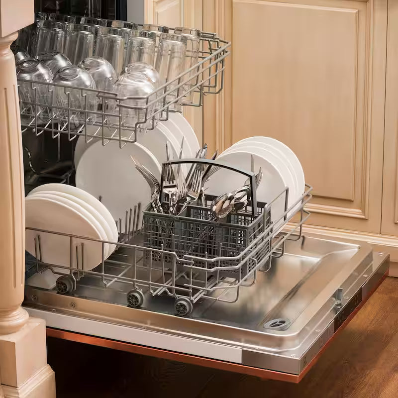 24 in. 6-Cycle Compact Dishwasher with 2 Racks S1108