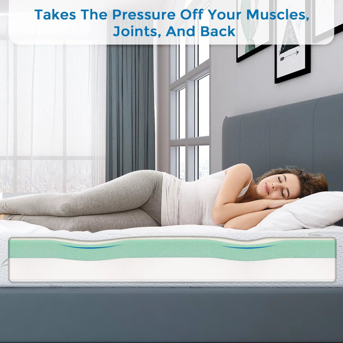 8 inch Memory Foam Mattress Z3588