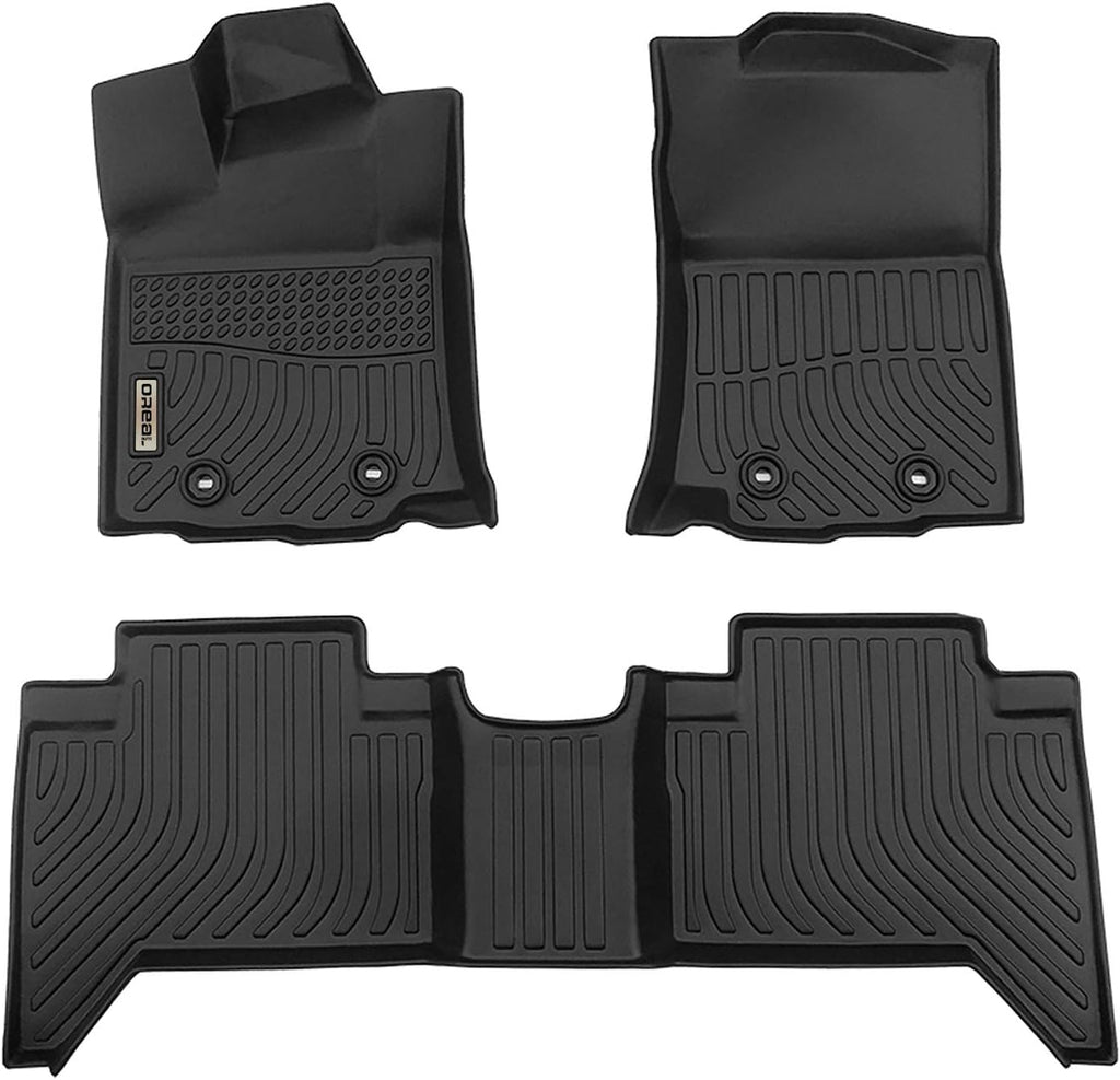 Black Floor Mats Liners Carpet Custom Fit H915684