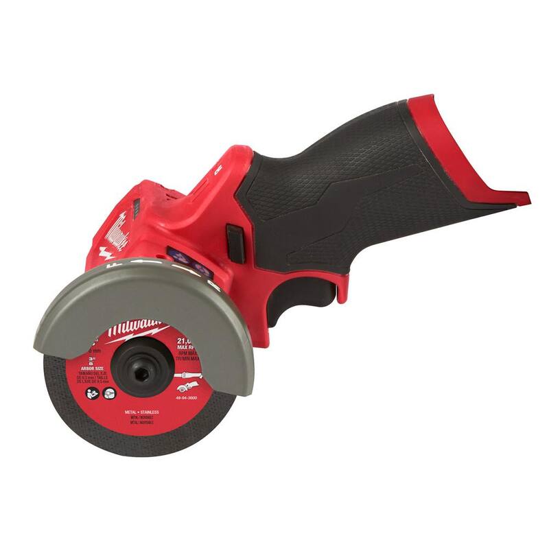 12V Lithium-Ion Brushless Cordless High Speed 3/8 in. Ratchet with 3 in. Cutoff Saw & 1/4 in. Die Grinder T662294