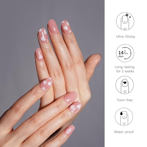 Semi Cured Gel Nail Strips 28 Stickers U535728