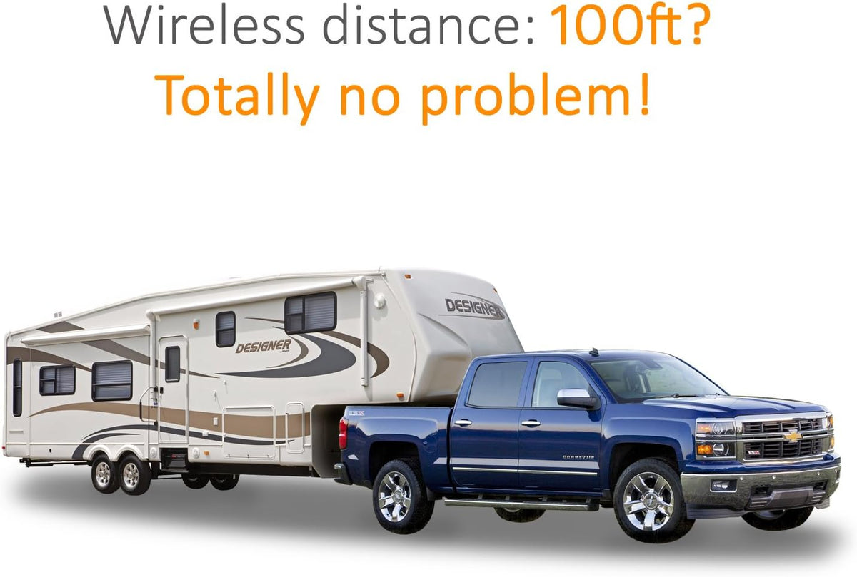 IP69K Waterproof Wireless Backup Camera System W843
