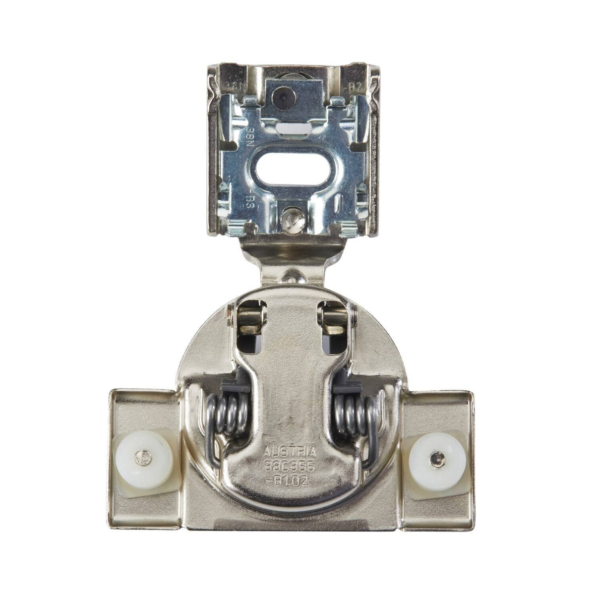Silver Metal 3/4-Inch 105-Degree Compact Soft-Close Hinge (Case of 50) I165