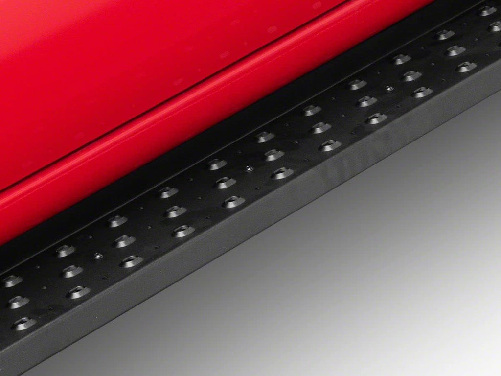 Black Steel Running Boards V940282