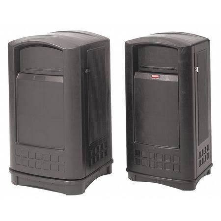 Square Plastic Waste Container W836