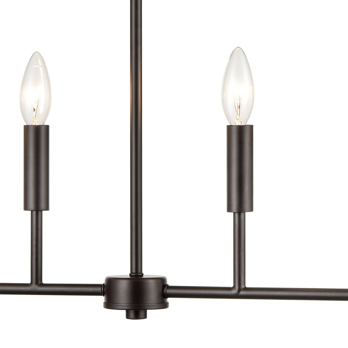 4 Light Small Chandelier Oil Rubbed Bronze Y137920