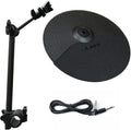 10 inch Cymbal with Cymbal Arm/Clamp and 10ft Connection Cable R2150