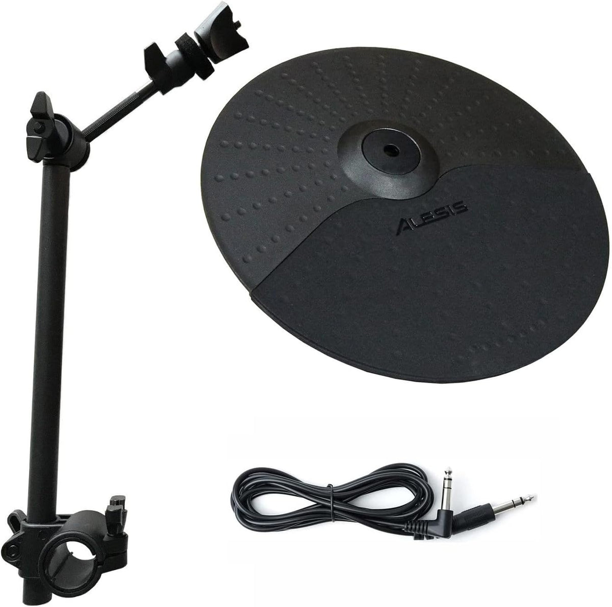 10 inch Cymbal with Cymbal Arm/Clamp and 10ft Connection Cable R2150