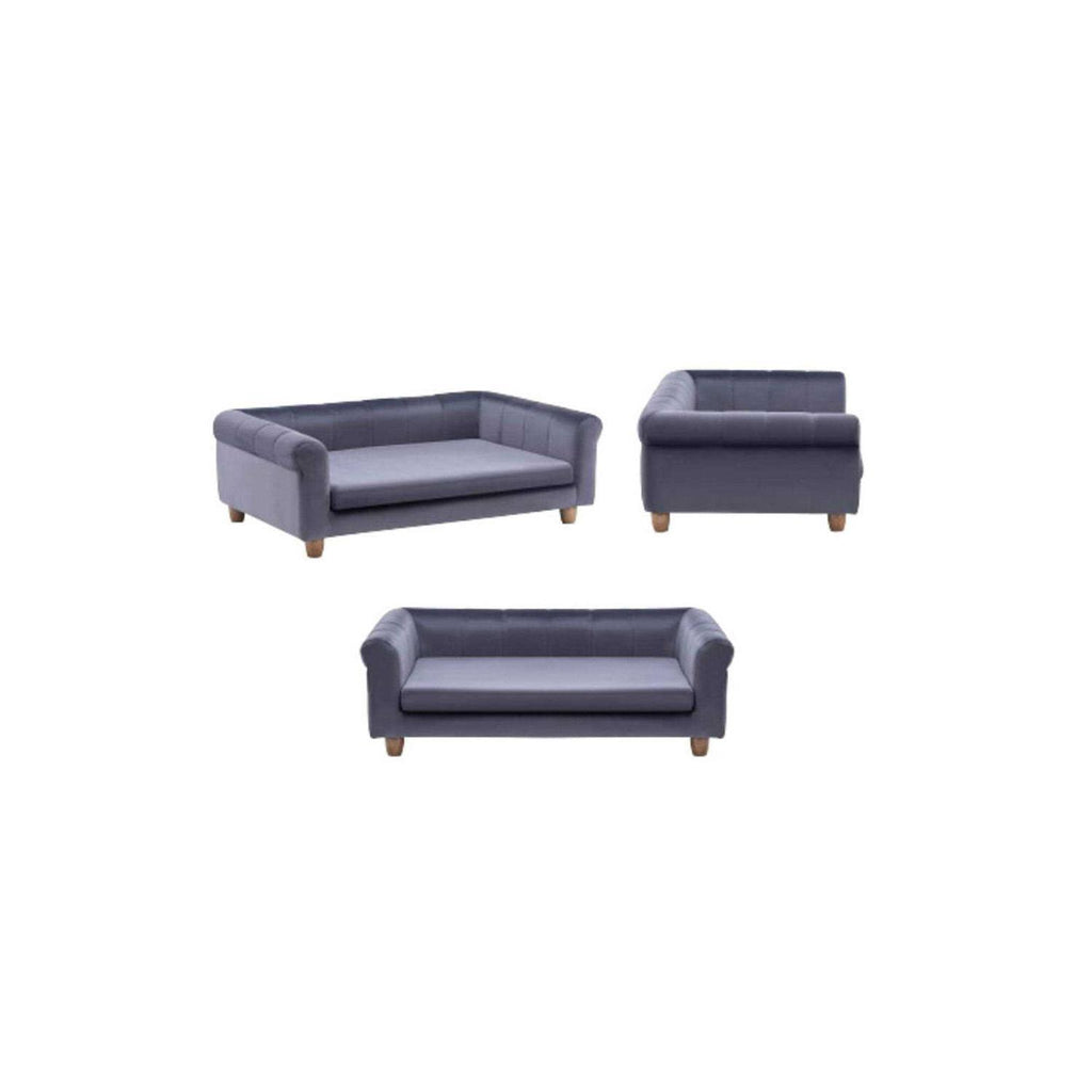42-in. Faux-Velvet Rectangle Pet Bed X284