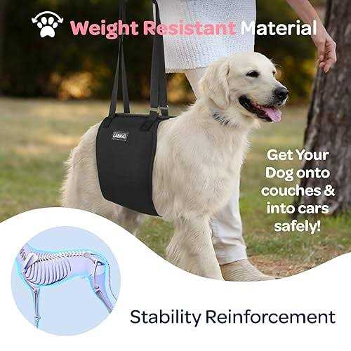 Veterinarian Approved Dog Sling Lift Adjustable Support Harness O6134