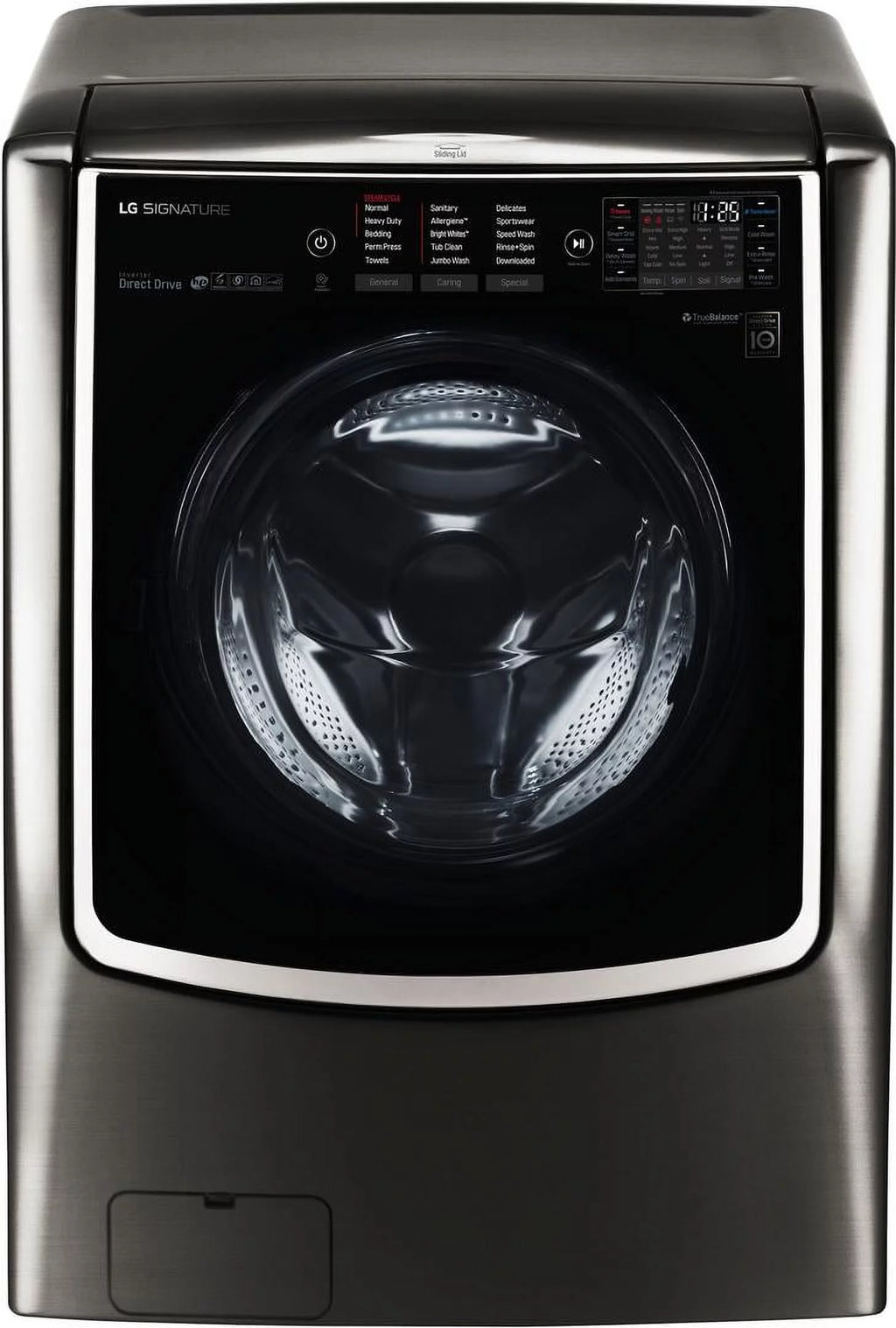 5.8 Cu. Ft. Black Stainless Front Load Washer M21381