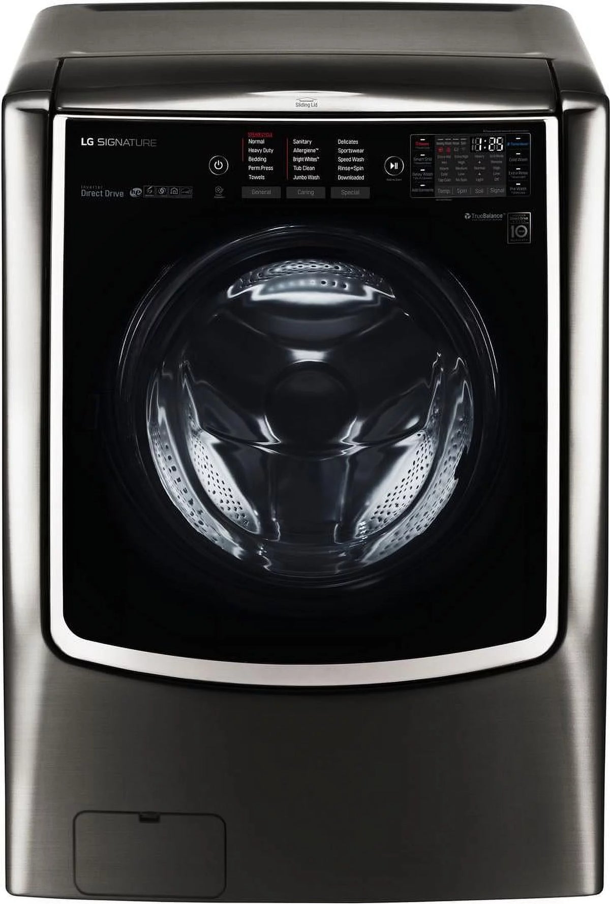 5.8 Cu. Ft. Black Stainless Front Load Washer M21381