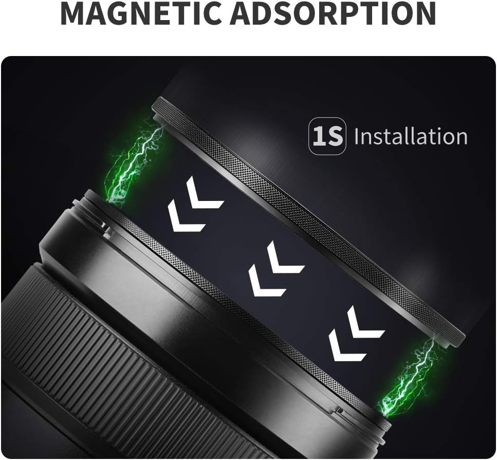 52mm Magnetic Lens Filter Kit with 4 in 1 Filter Pouch L2860